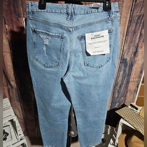 Good American "Good Girlfriend' NWT Mid Rise Jeans Women Size 6/28